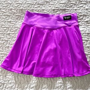 Justice Sport Vibrant Purple Skater Skirt